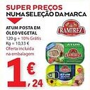 E.Leclerc Atum posta em óleo vegetal promoção