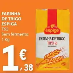 E.Leclerc Farinha de trigo espiga promoção