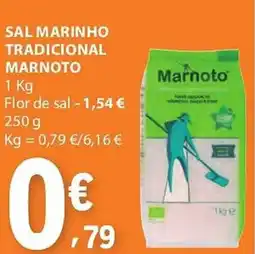 E.Leclerc Sal marinho tradicional marnoto promoção
