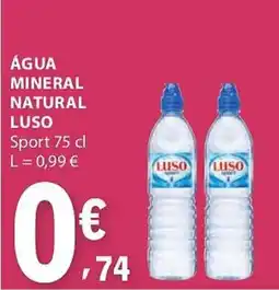E.Leclerc Água mineral natural luso sport promoção