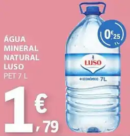 E.Leclerc Água mineral natural luso pet promoção