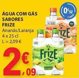 E.Leclerc Água com gás sabores frize promoção