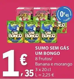E.Leclerc Sumo sem gás um bongo promoção
