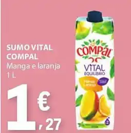 E.Leclerc Sumo vital compal promoção
