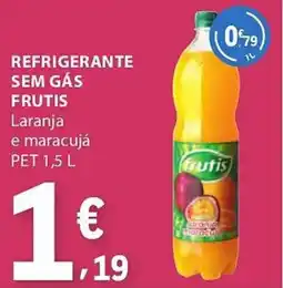 E.Leclerc Refrigerante sem gás frutis promoção