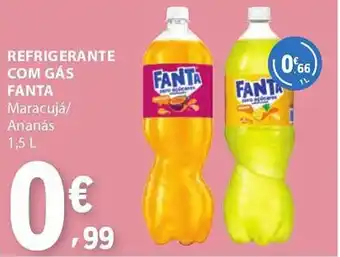 E.Leclerc Refrigerante com gás fanta promoção