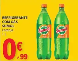 E.Leclerc Refrigerante com gás sumol laranja promoção