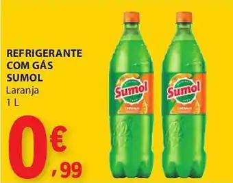 E.Leclerc Refrigerante com gás sumol laranja promoção