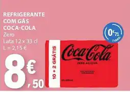 E.Leclerc Refrigerante com gás coca-cola promoção