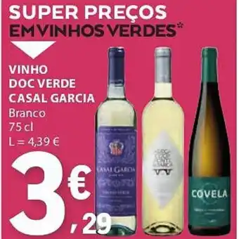 E.Leclerc Vinho doc verde casal garcia promoção