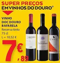 E.Leclerc Vinho doc douro bafarela reserva tinto promoção