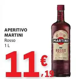 E.Leclerc Aperitivo martini rosso promoção