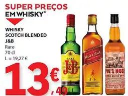 E.Leclerc Whisky scotch blended j&b rare promoção