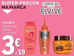 E.Leclerc Champo l'oréal paris elvive dream long promoção