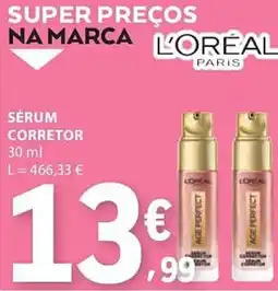 E.Leclerc Sérum corretor l'oreal paris promoção