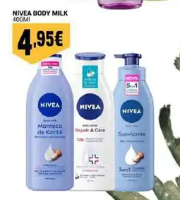 Neomáquina Nivea body milk promoção