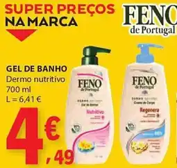 E.Leclerc Gel de banho feno de portugal promoção