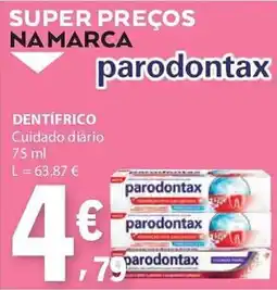 E.Leclerc Parodontax dentífrico cuidado diário promoção