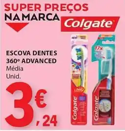 E.Leclerc Colgate escova dentes 360° advanced média promoção