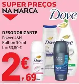 E.Leclerc Desodorizante dove promoção