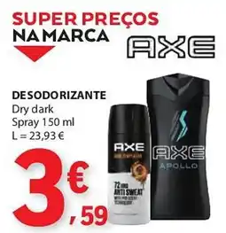 E.Leclerc Desodorizante axe promoção