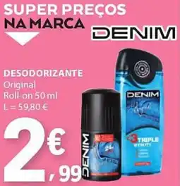 E.Leclerc Desodorizante denim promoção