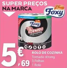 E.Leclerc Rolo de cozinha foxy promoção