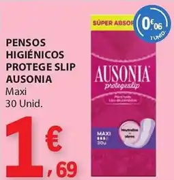 E.Leclerc Pensos higiénicos protege slip ausonia promoção