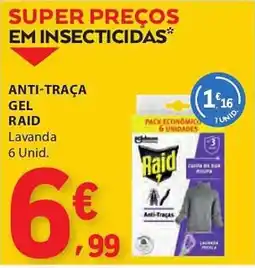 E.Leclerc Anti-traça gel raid lavanda promoção