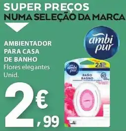 E.Leclerc Ambientador para casa de banho ambi pur promoção