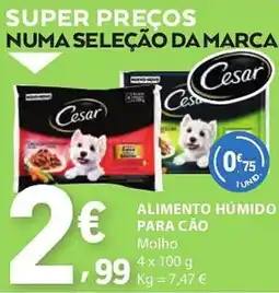 E.Leclerc Alimento humido para cão promoção