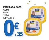 E.Leclerc Patê para gato €co+ promoção