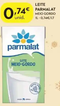 Spar Leite parmalat meio gordo promoção