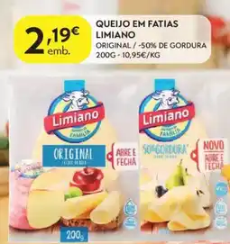 Spar Queijo em fatias limiano promoção