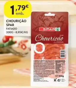 Spar Chourição spar fatiado promoção
