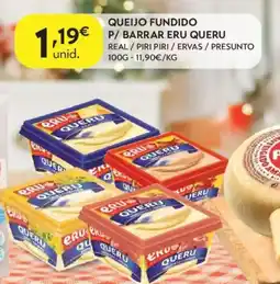 Spar Queijo fundido p/ barrar eru queru promoção