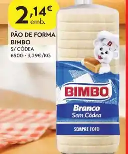 Spar Pão de forma bimbo s/côdea promoção