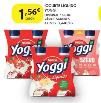 Iogurte líquido yoggi