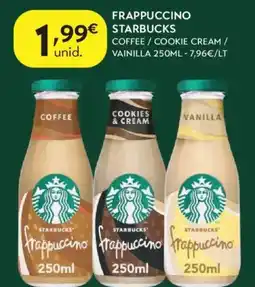Spar Frappuccino starbucks promoção