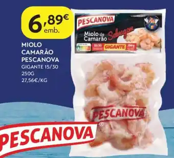Miolo camarão pescanova gigante 15/30