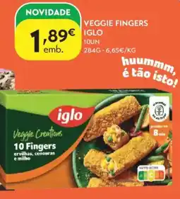 Spar Veggie fingers iglo promoção