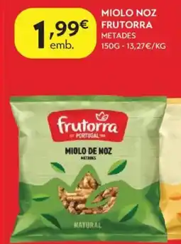 Spar Miolo noz frutorra metades promoção