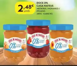 Spar Doce 0% casa mateus promoção