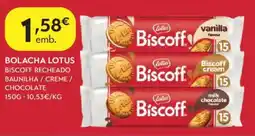 Spar Bolacha lotus biscoff promoção