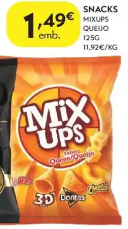 Spar Snacks mixups queijo promoção