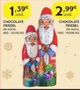 Spar Chocolate friedel pai natal promoção