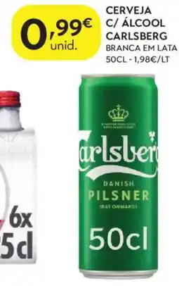 Spar Cerveja c/ álcool carlsberg promoção