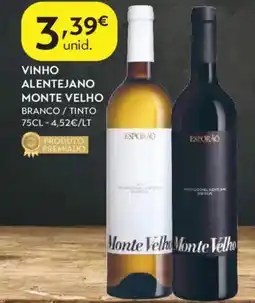 Spar Vinho alentejano monte velho promoção