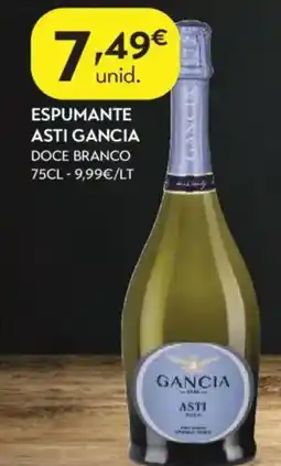 Spar Espumante asti gancia promoção