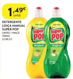 Spar Detergente loiça manual super pop promoção